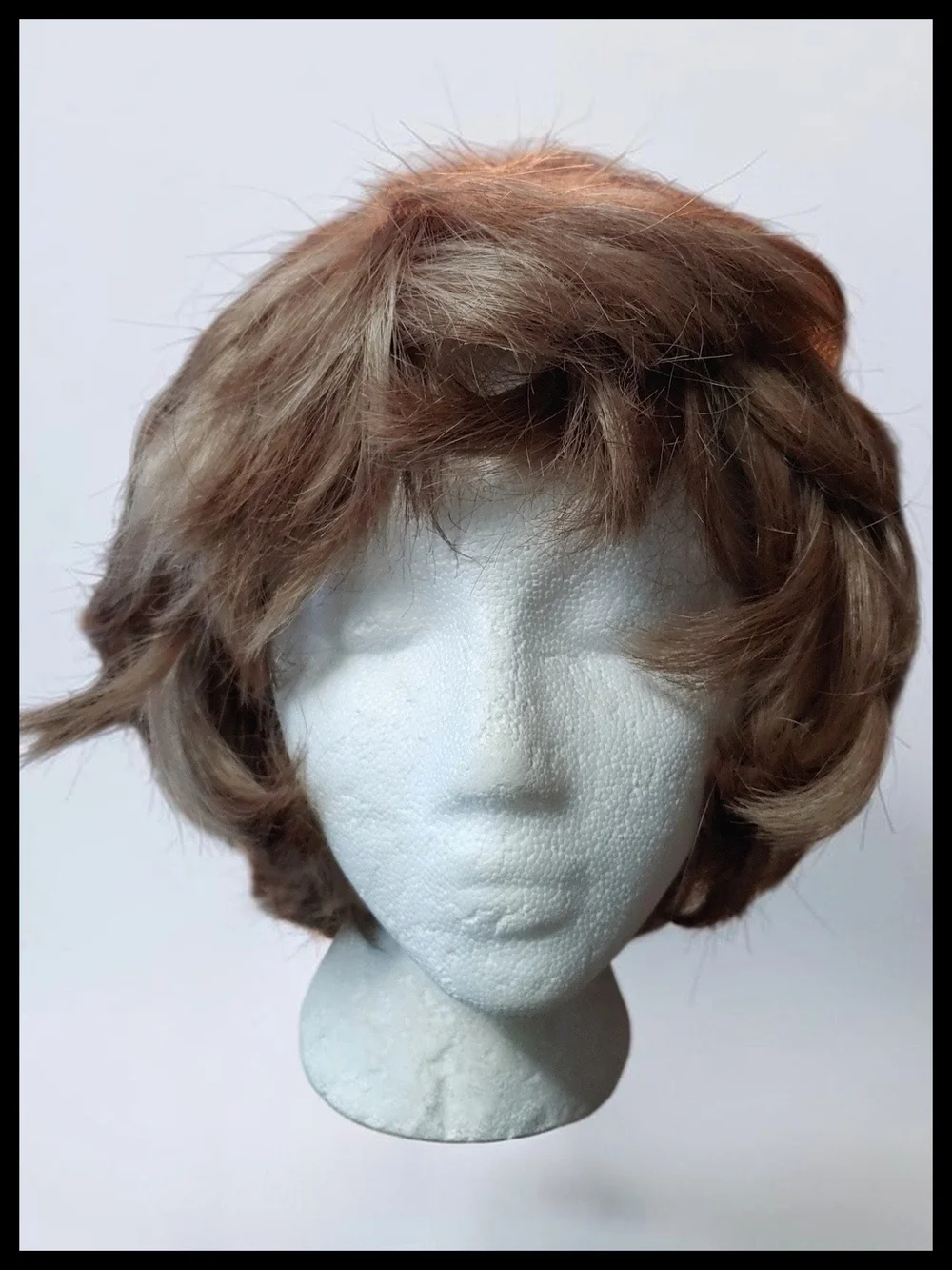 Vintage Short Synthetic Wig 1971